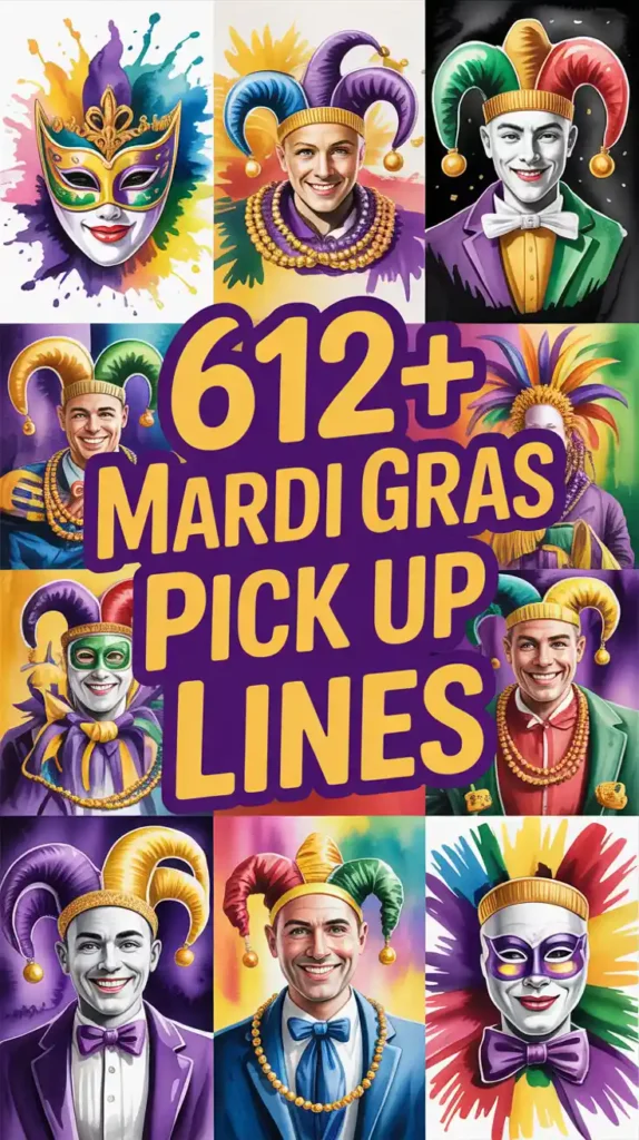 Mardi Gras Pick Up Lines