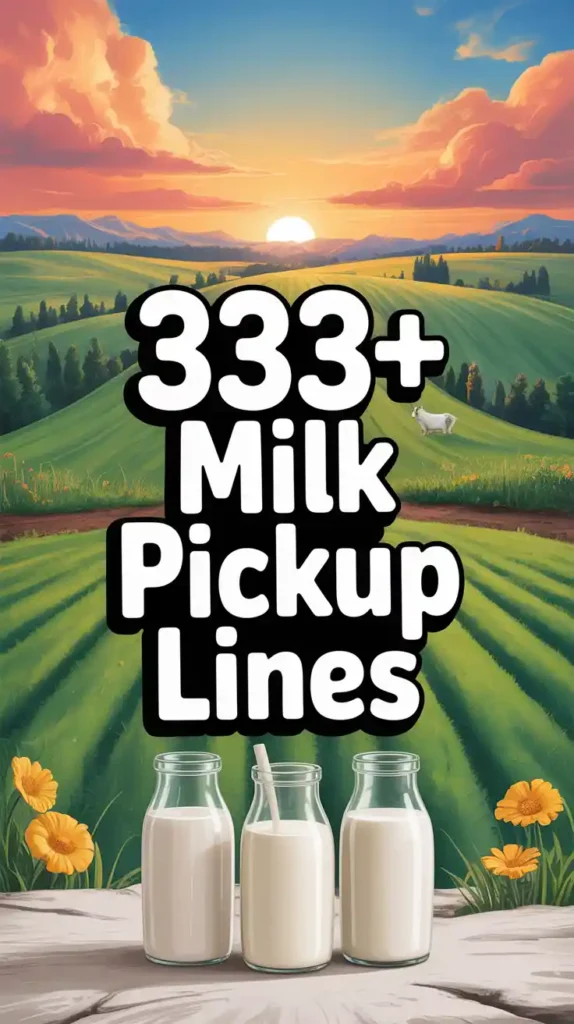 Milk Pickup Lines