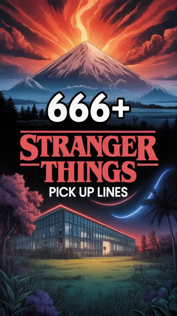 Stranger Things Pick Up Lines