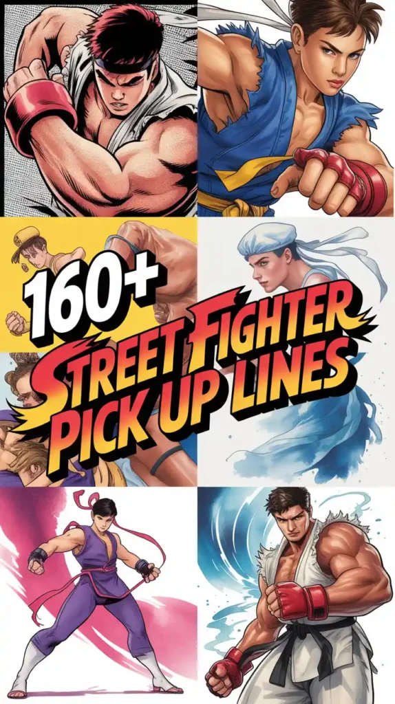Street Fighter Pick Up Lines