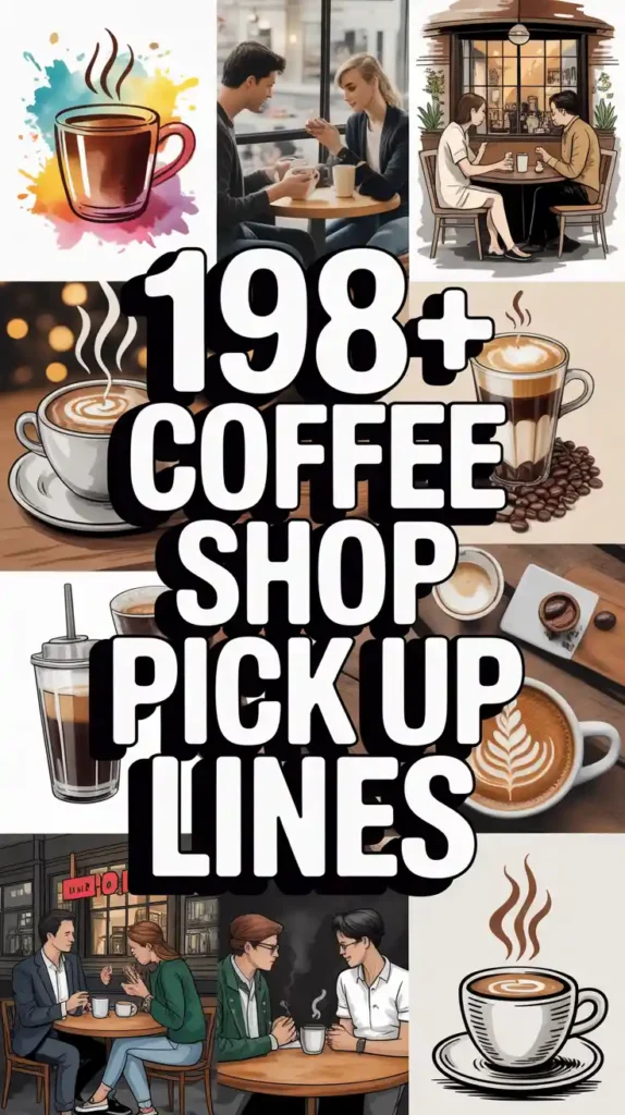Coffee Shop Pick Up Lines
