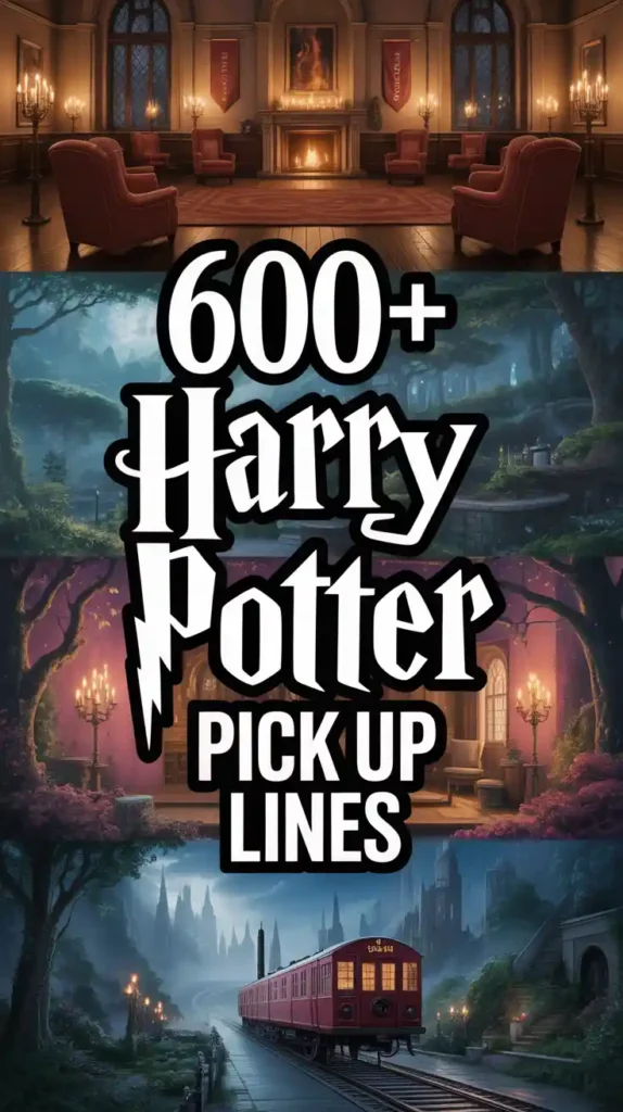 Harry Potter Pick Up Lines