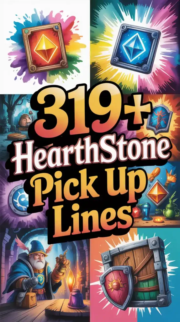 Hearthstone Pick Up Lines