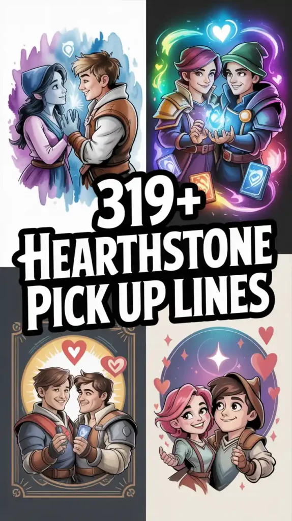 Hearthstone Pick Up Lines