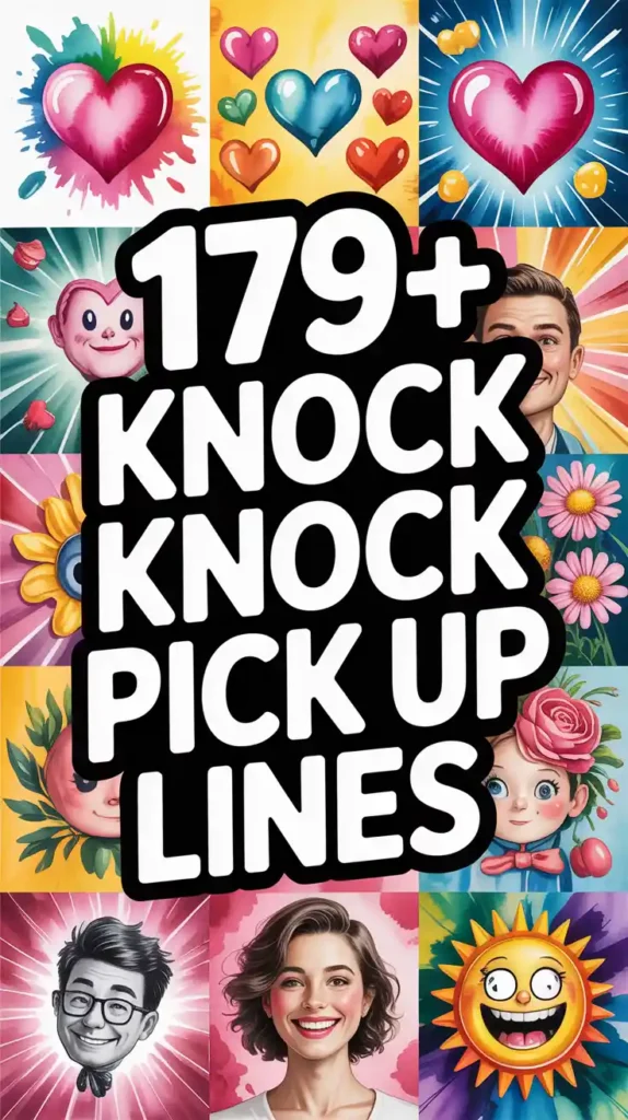 Knock Knock Pick Up Lines