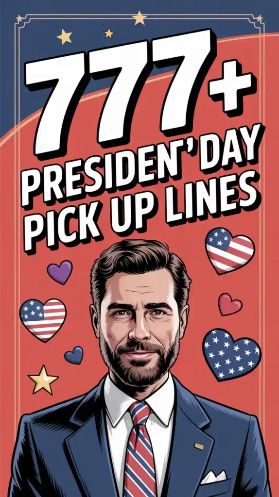 President’s Day Pick Up Lines