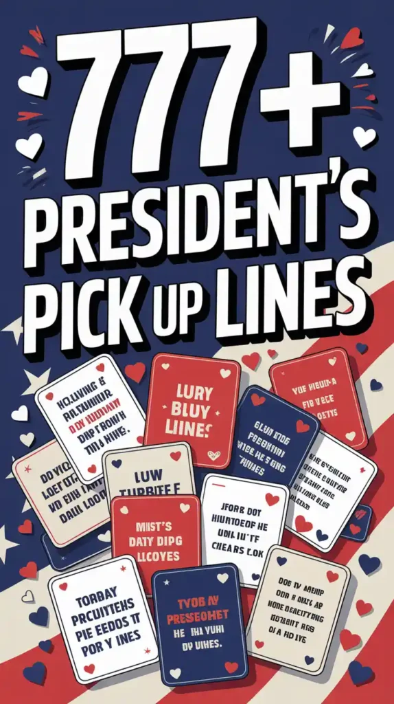President’s Day Pick Up Lines