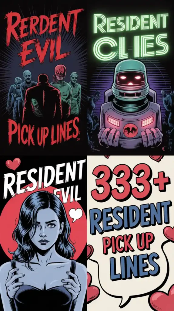 Resident Evil Pick Up Lines