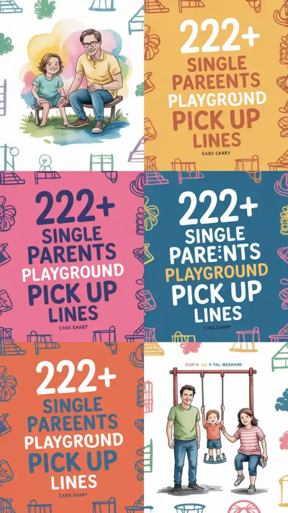 Single Parents and Playground Pick Up Lines