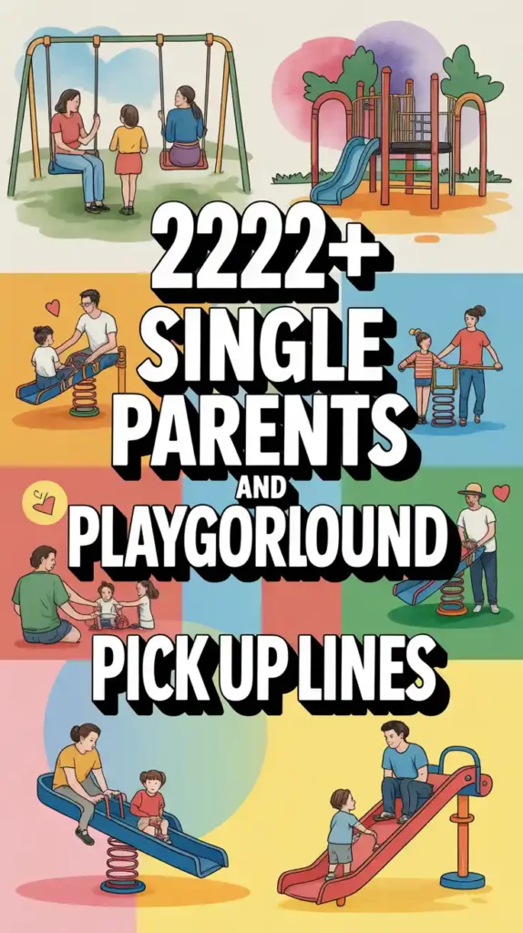 Single Parents and Playground Pick Up Lines