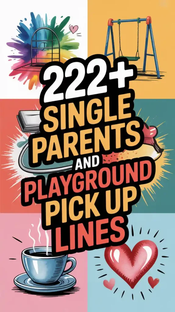 Single Parents and Playground Pick Up Lines