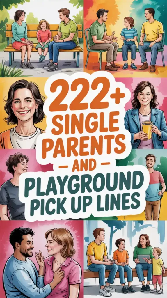 Single Parents and Playground Pick Up Lines