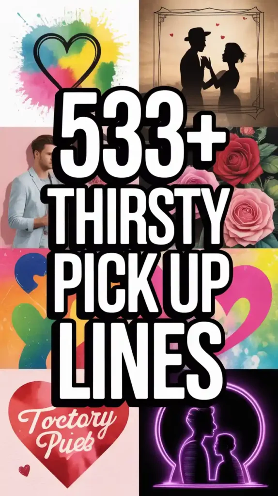 Thirsty Pick Up Lines